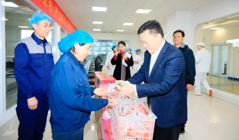 新春慰問送關懷——集團黨委書記、董事長慰問春節(jié)期間堅守崗位的一線職工